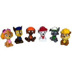 Paw Patrol Rescue Team Mini Figures Lot of 6 Toys SML Dolgen